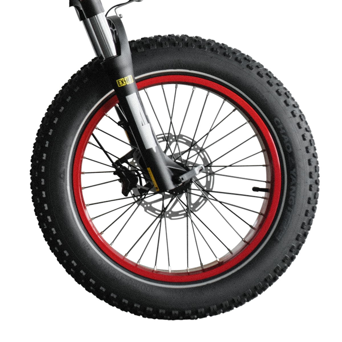 VTUVIA Reflective Fat Tire