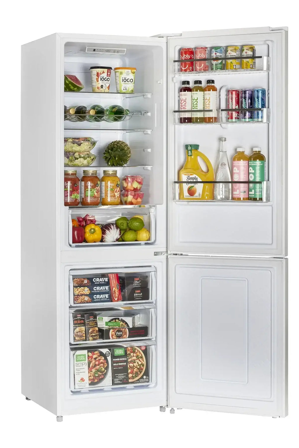 Unique 12 Cu/Ft 325L 12/24 DC Bottom Mount Refrigerator