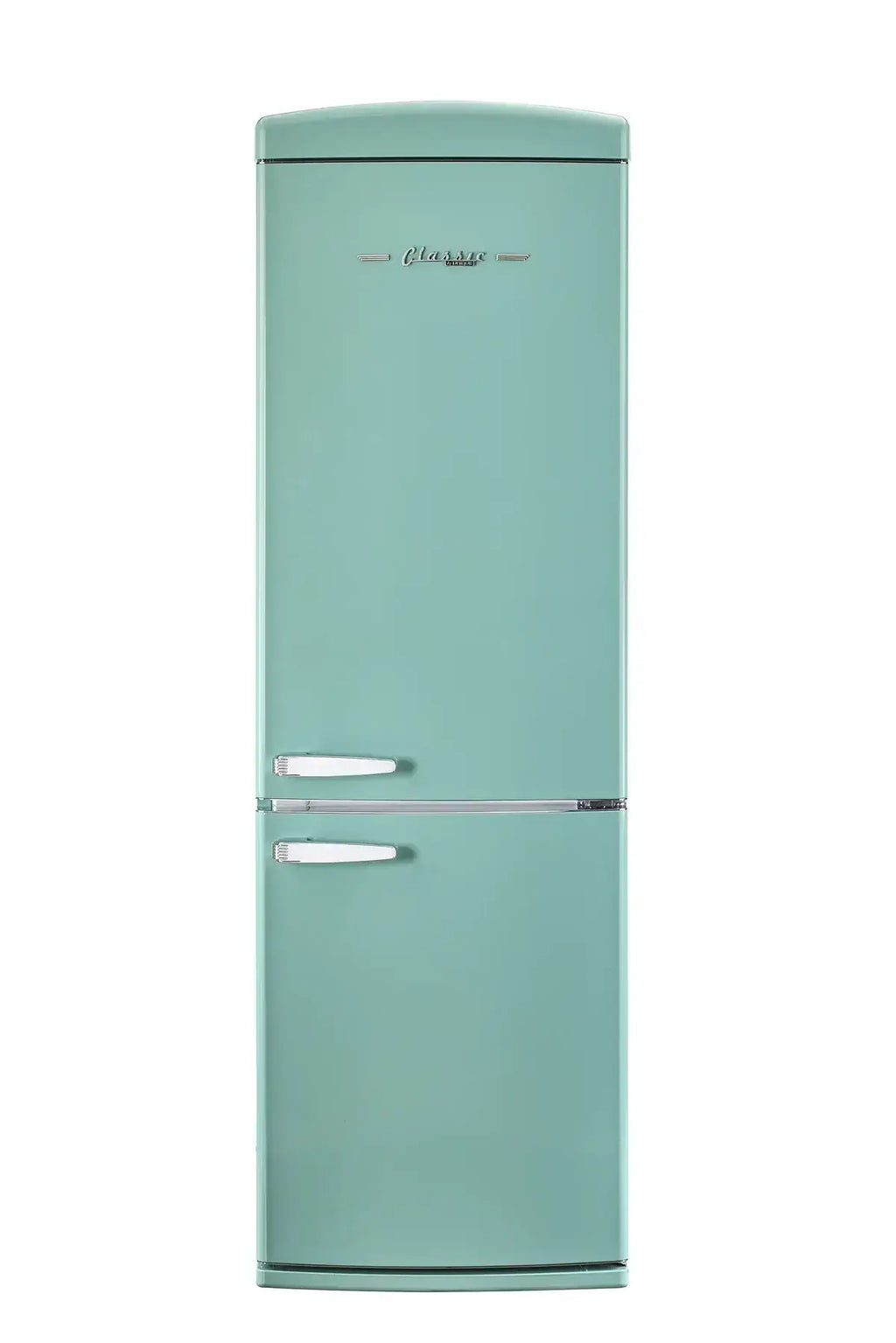 Unique 12 Cu/Ft 340L Classic Retro Bottom Mount Refrigerator
