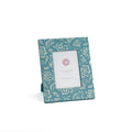 Hand-Painted Patterned 5 x 7 Frame - Hampton Court Blue Floral