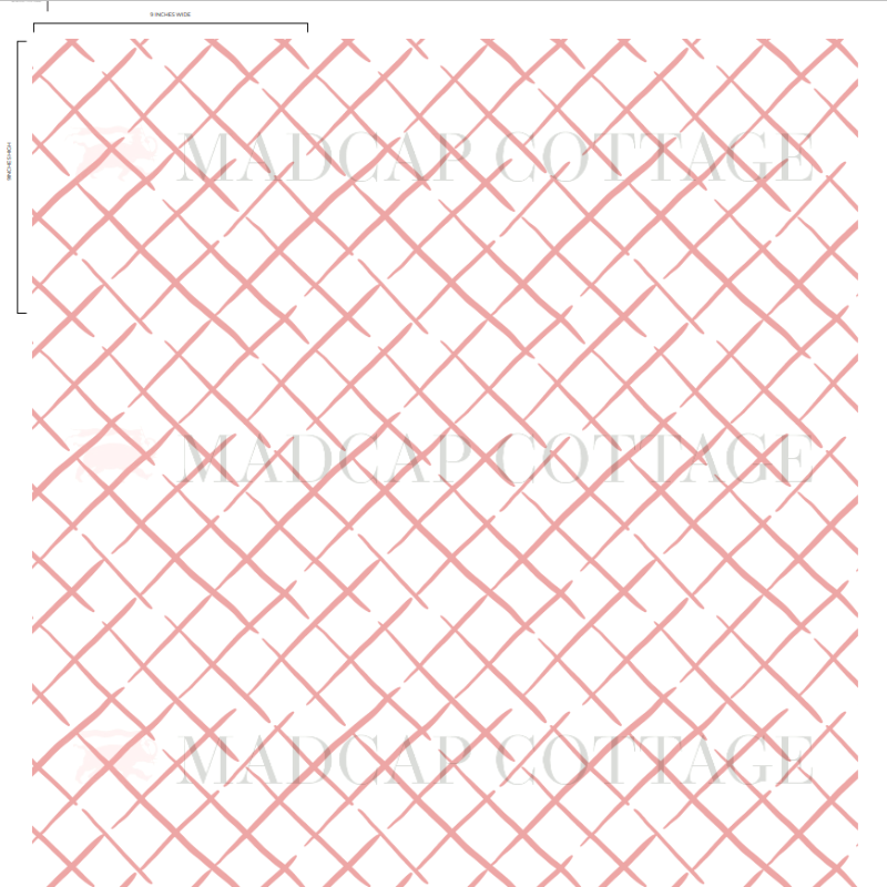 Bahama Court Trellis Reverse Unpasted Wallpaper - Southampton Pink