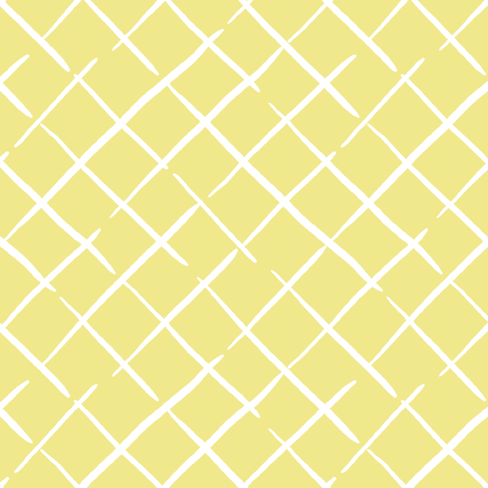 Bahama Court Trellis Unpasted Wallpaper - Lemon Grove Yellow