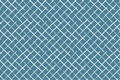 Bahama Court Trellis Fabric - Pool Blue