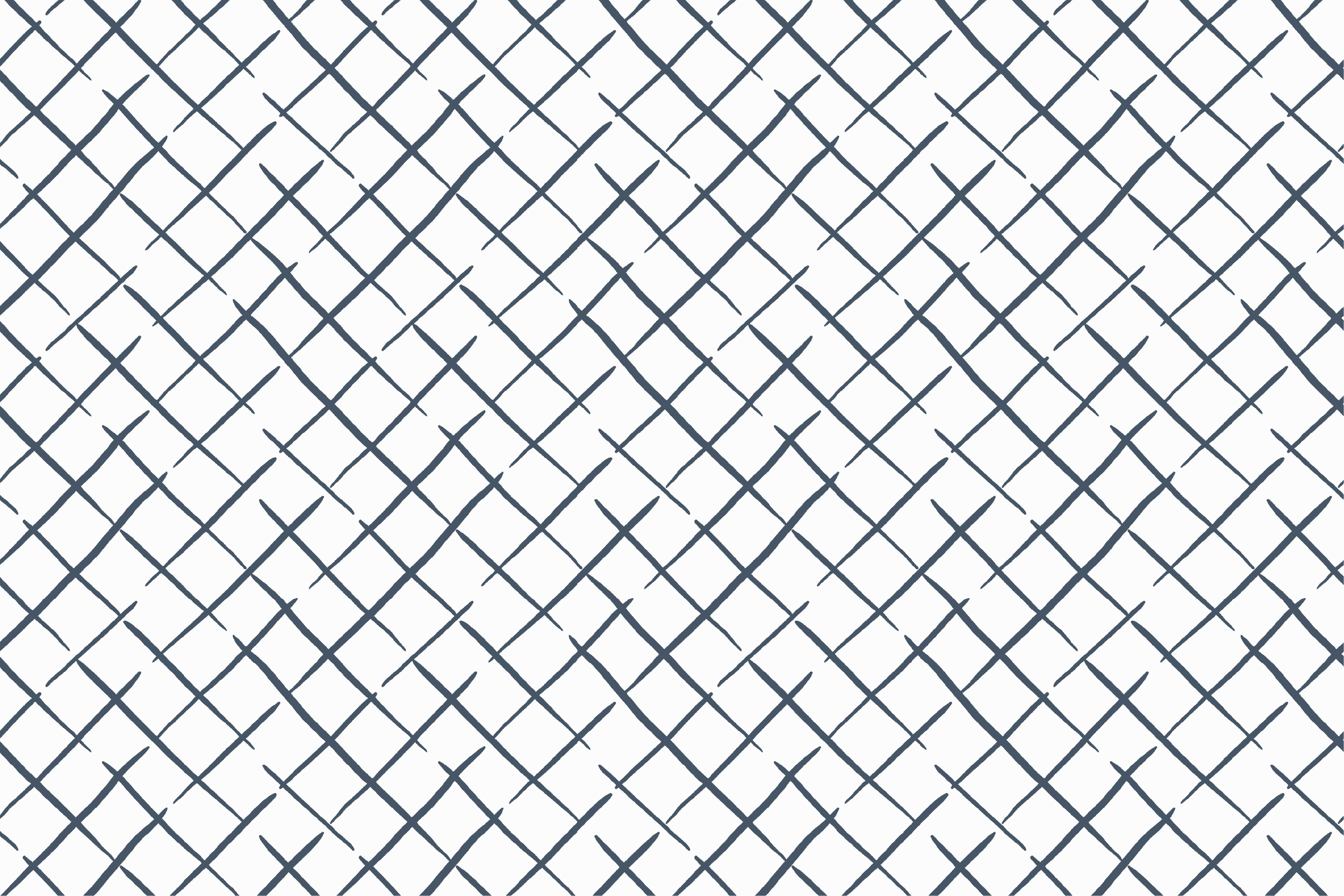 Bahama Court Trellis Reverse Fabric - Navy Blue