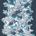 Bar Harbor Unpasted Wallpaper - Navy Blue