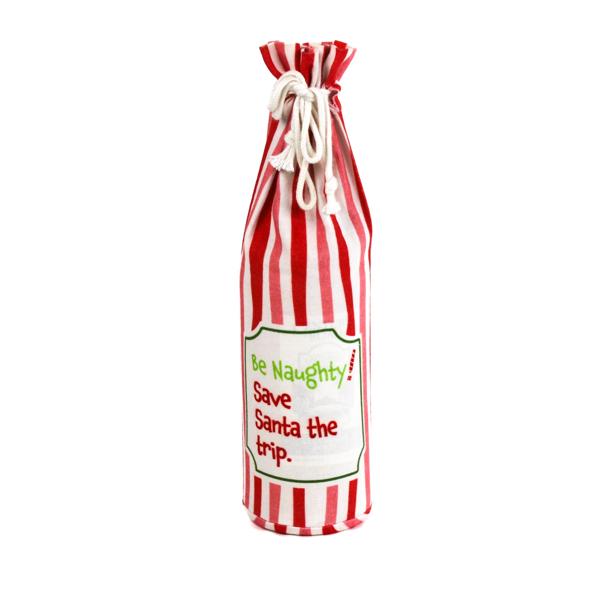 Christmas Wine Gift Bags - Be Naughty!
