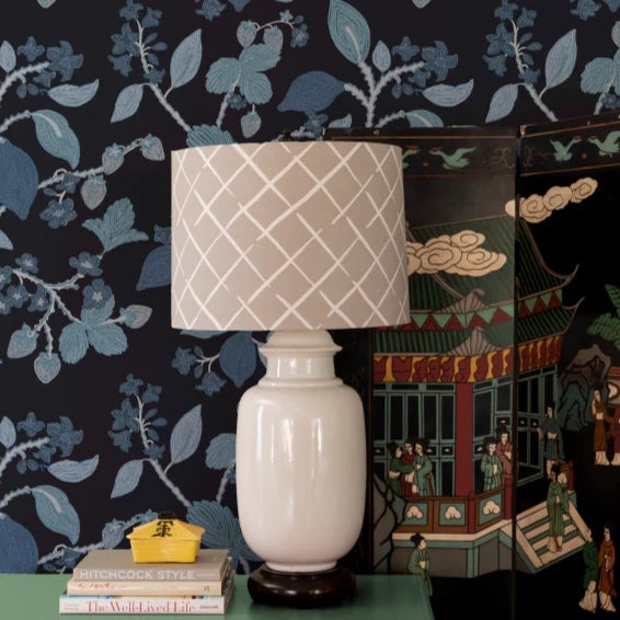 Strawberry Hill Unpasted Wallpaper - Nightfall
