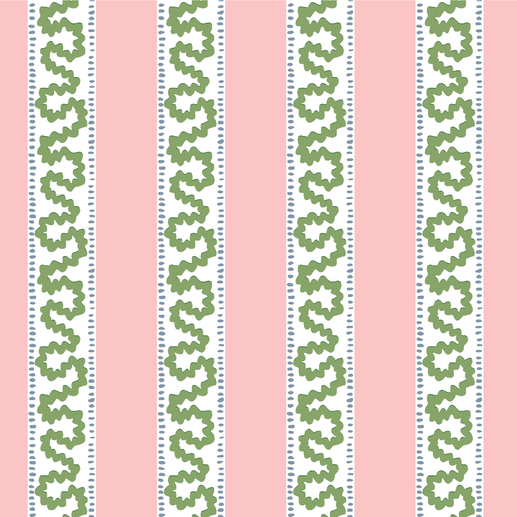 Harbor Trail Bahama Pink Outdoor Fabric by the Yard