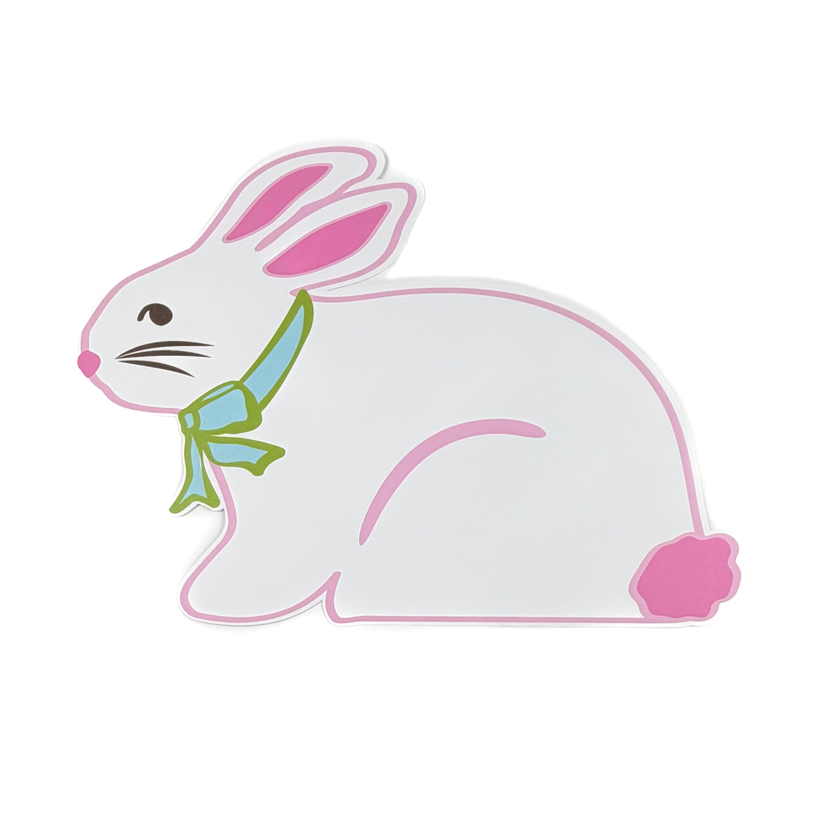 Die-Cut Easter Bunny Placemat, Set of 12