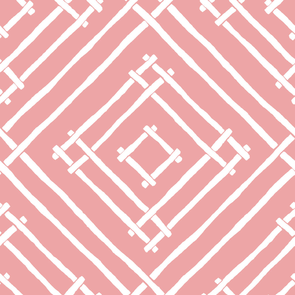 Island House Southampton Pink Outdoor Fabric by the Yard