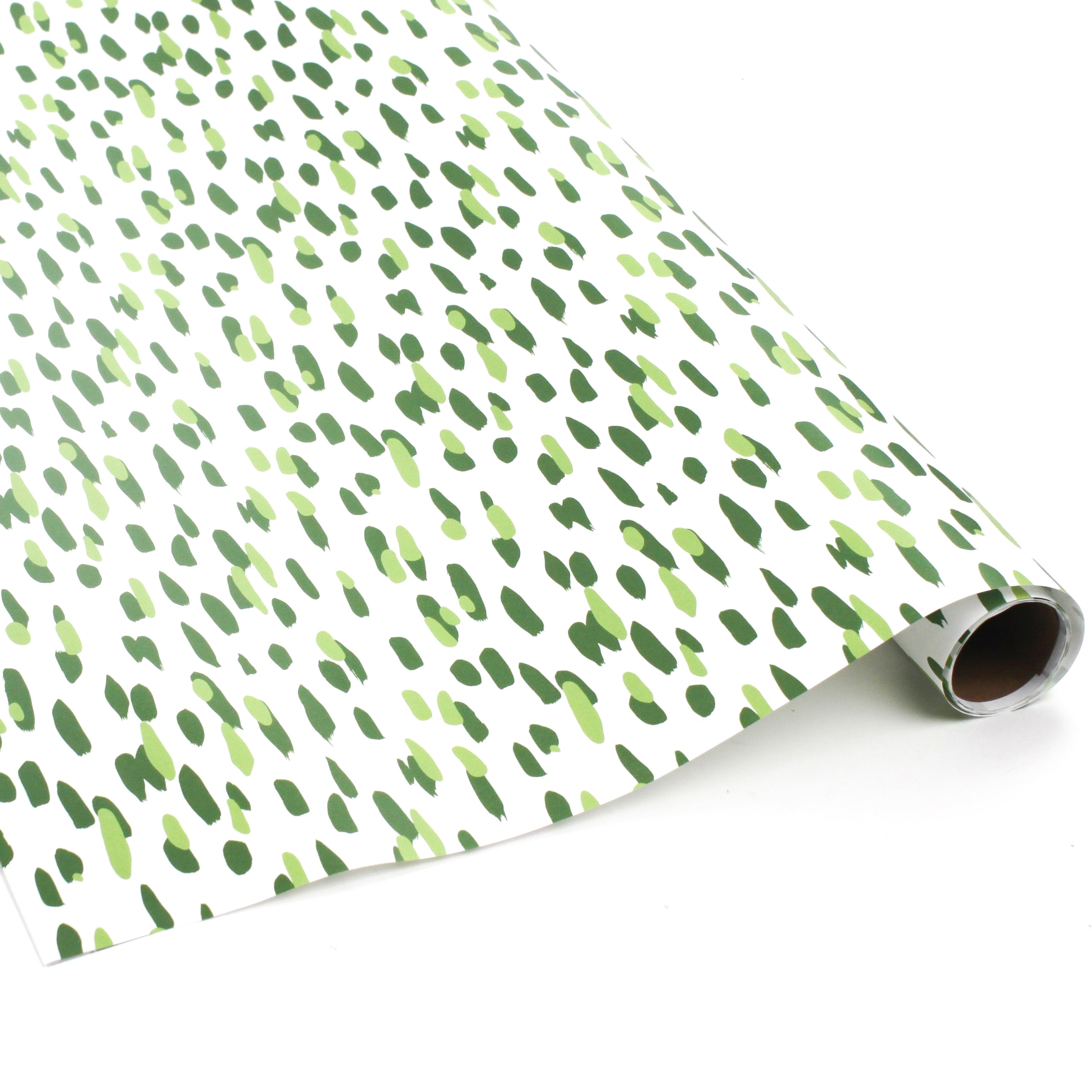 Club House Green Brushstroke Gift Wrapping Paper