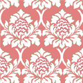 Kelmarsh Hall Fabric - Rhubarb