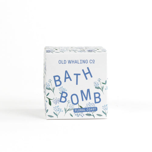 Bath Bomb - Floral Coast (White)