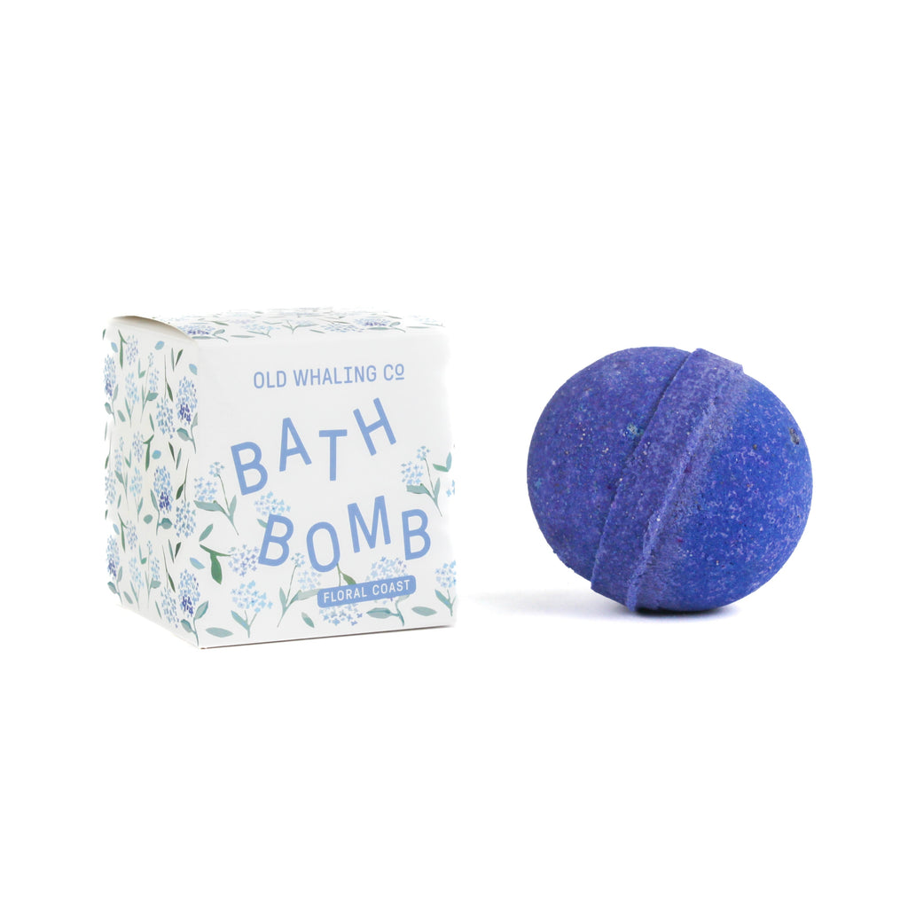 Bath Bomb - Floral Coast (White)