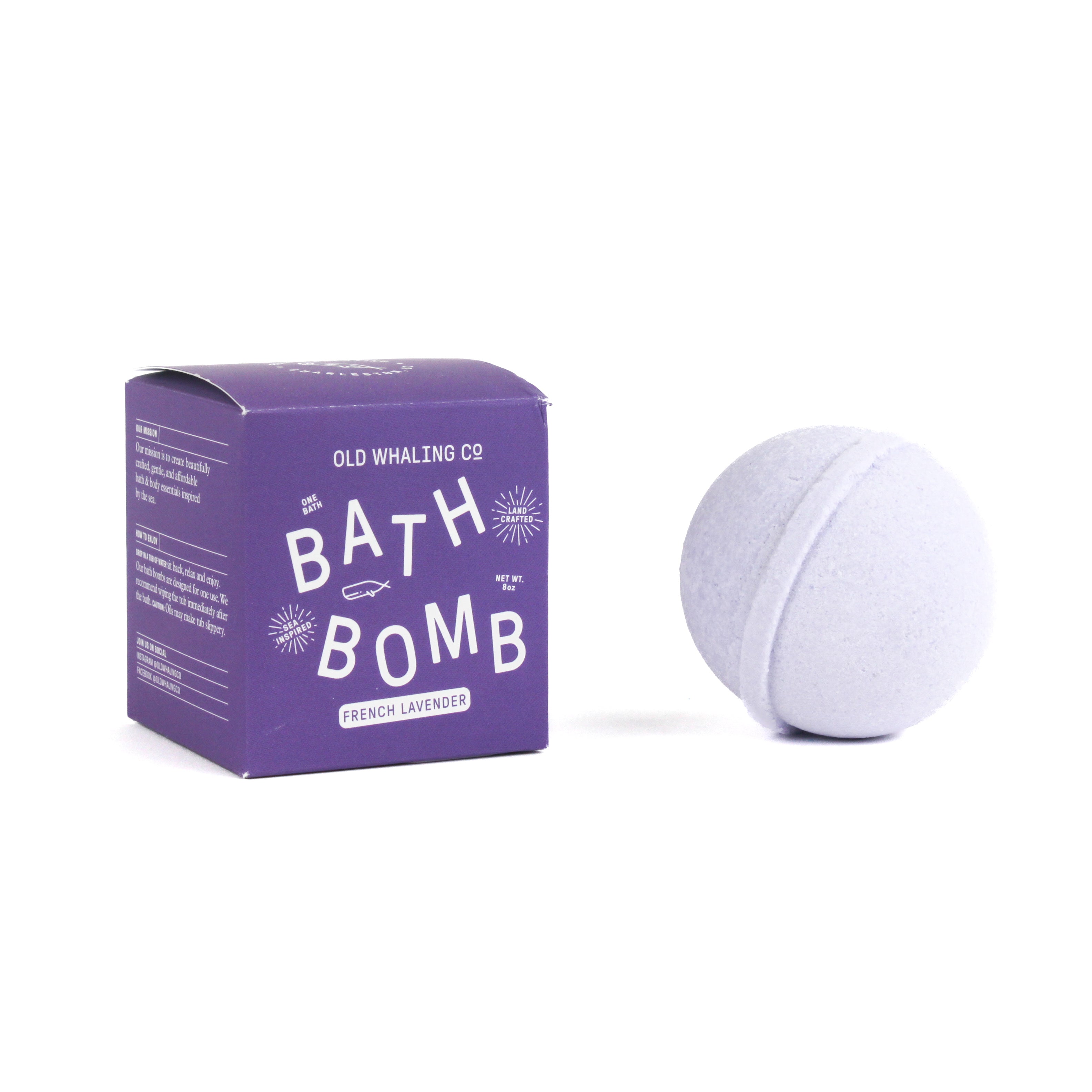Bath Bomb - French Lavender (Purple)