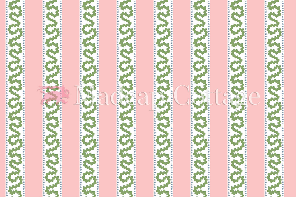 Harbor Trail Bahama Pink Outdoor Fabric by the Yard