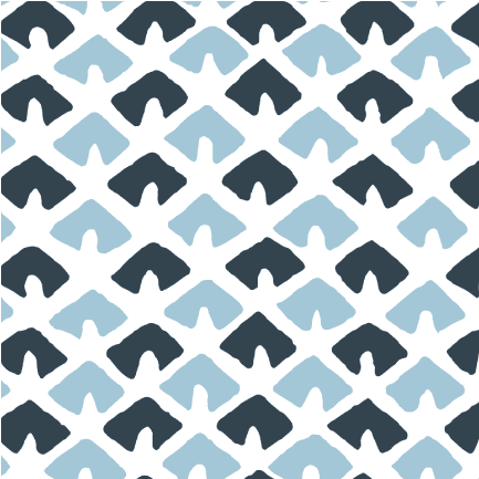 Old Jaipur Fabric - Navy Blue