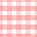 Gin Lane Gingham Fabric - Rhubarb
