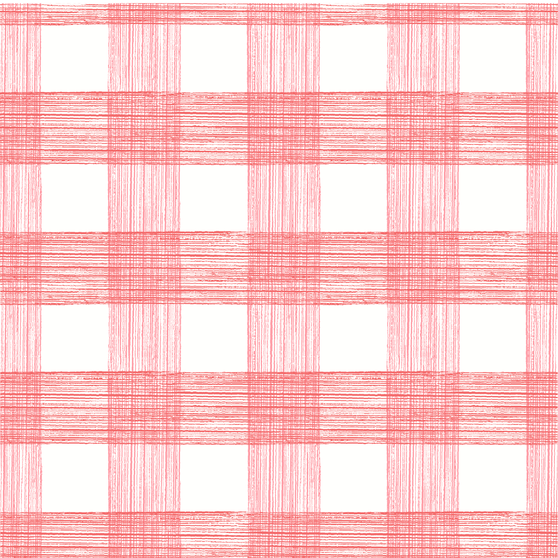 Gin Lane Gingham Fabric - Rhubarb
