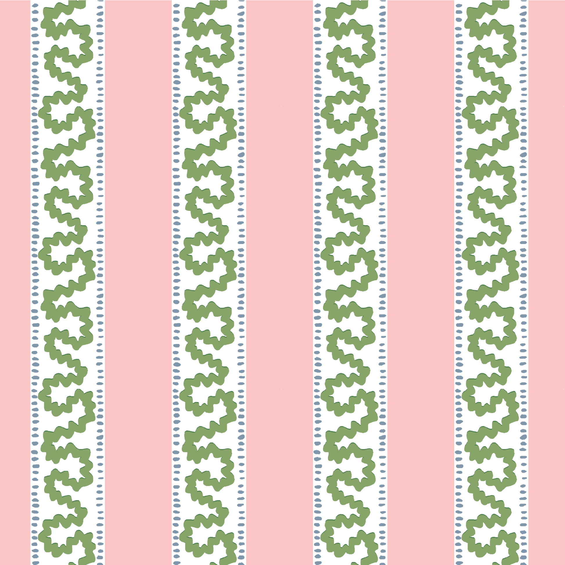 Harbor Trail Fabric - Bahama Pink