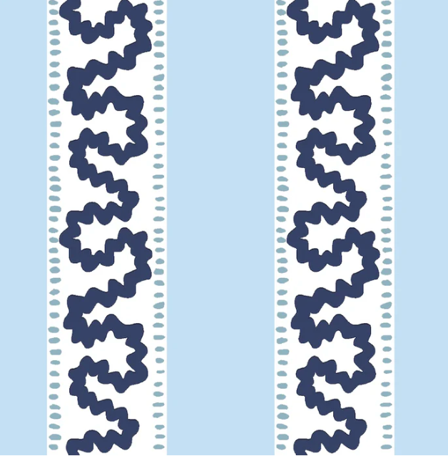 Harbor Trail Fabric - Sky Blue