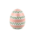 Harbor Trail 8" Tole Large Decorative Easter Eggs - Pink
