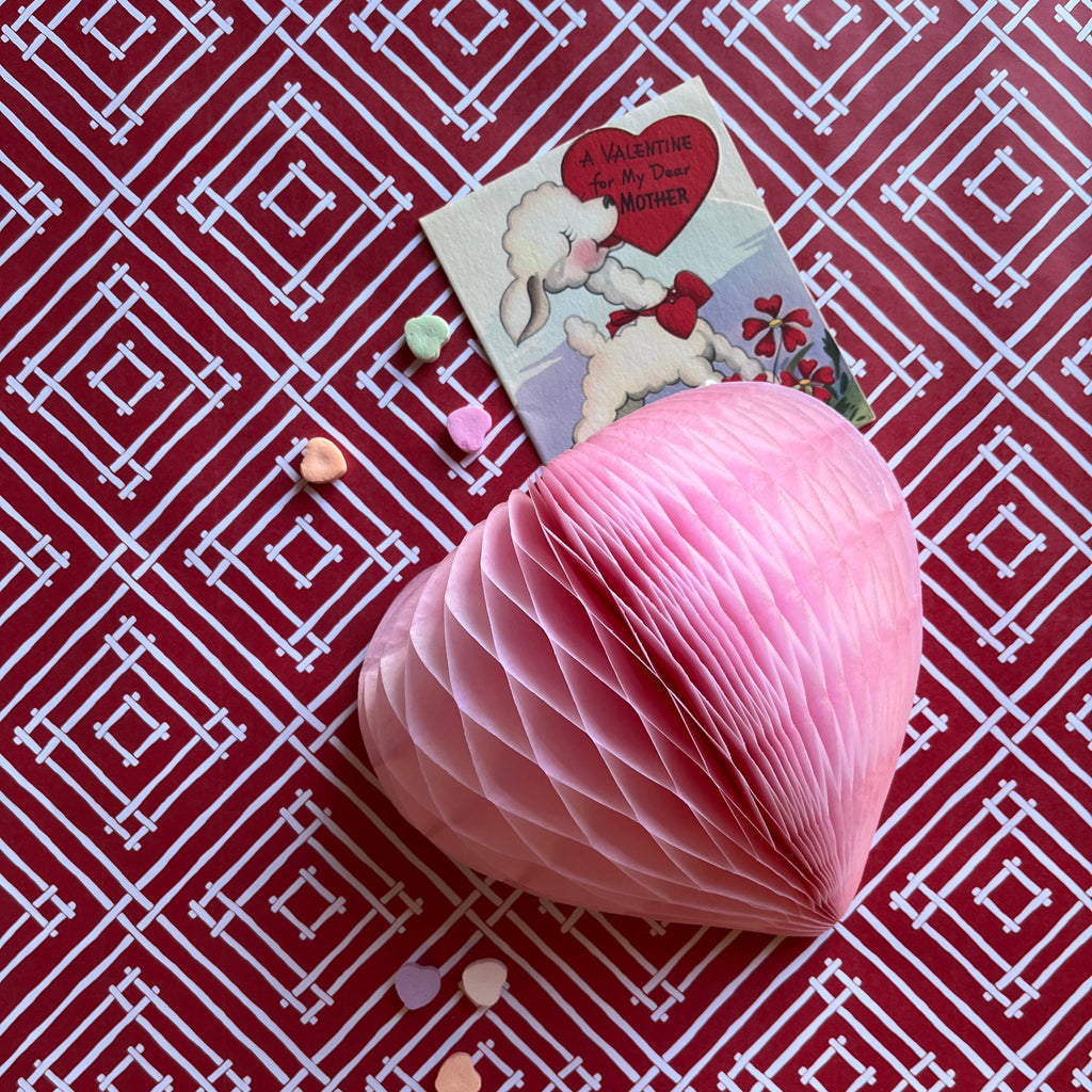 Honeycomb Hearts, Set of 4