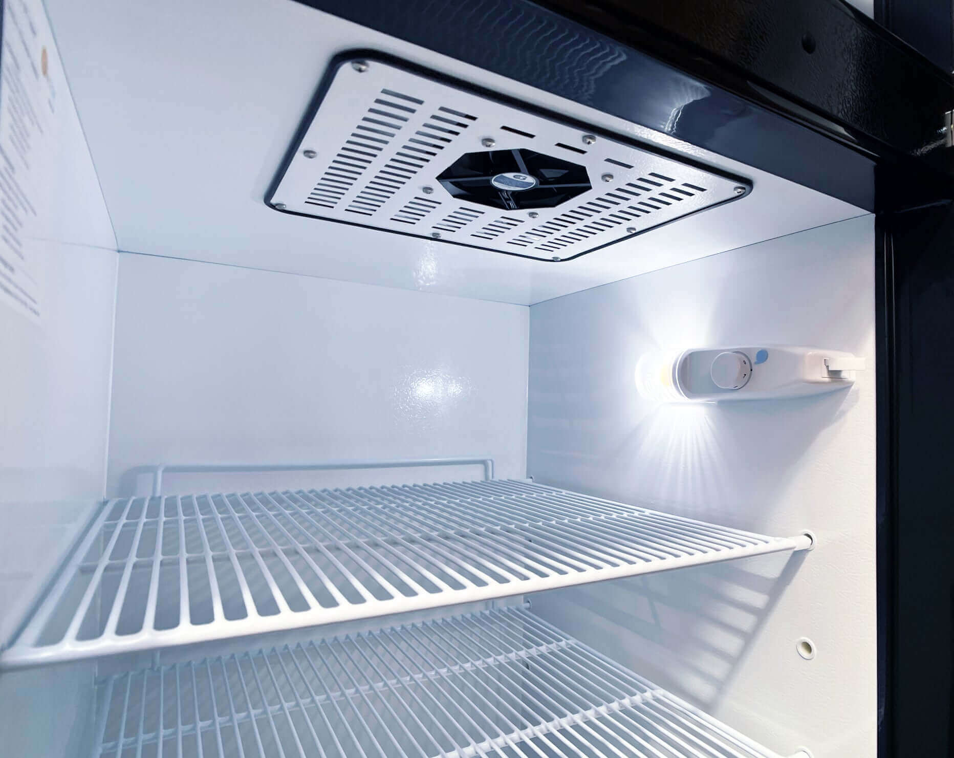 SunStar 16CU Solar/DC Refrigerator - White