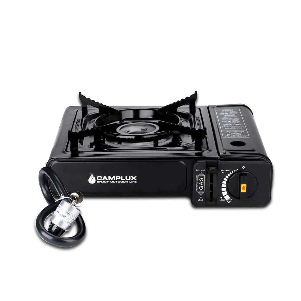 Camplux Duel Fuel (Propane And Butane) Portable Outdoor Camping Gas Stove, Single Burner with Carry Case