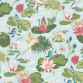 Meadow Club Fabric - Sky Blue