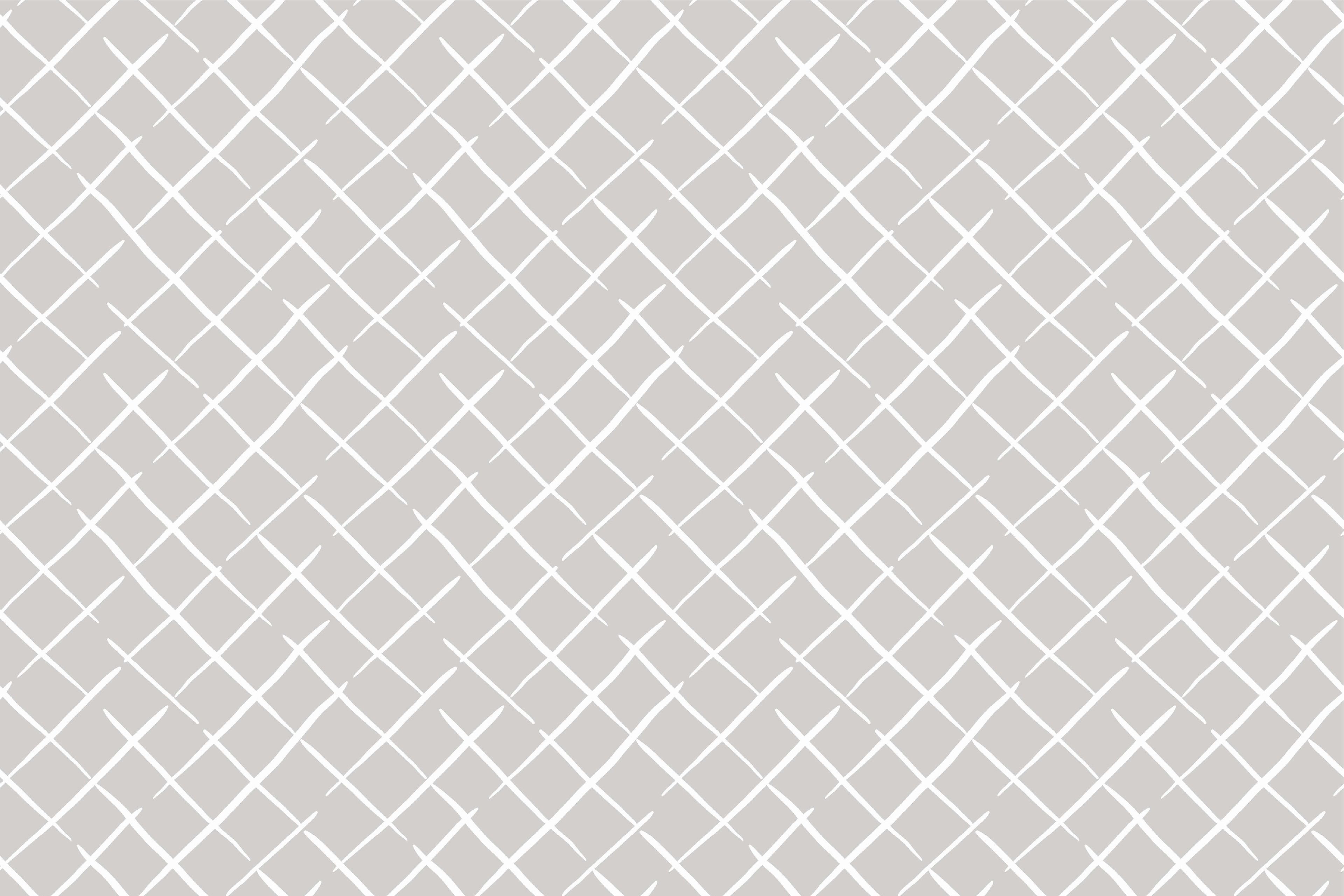Bahama Court Trellis Fabric - Oyster Grey