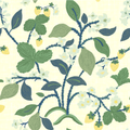 Strawberry Hill Fabric - Lemon Grove Yellow
