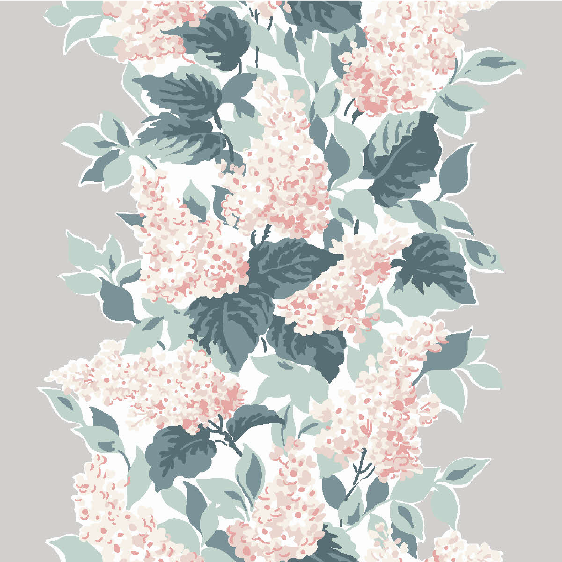 Bar Harbor Fabric - Oyster Grey