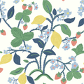 Strawberry Hill Fabric - Forest Green