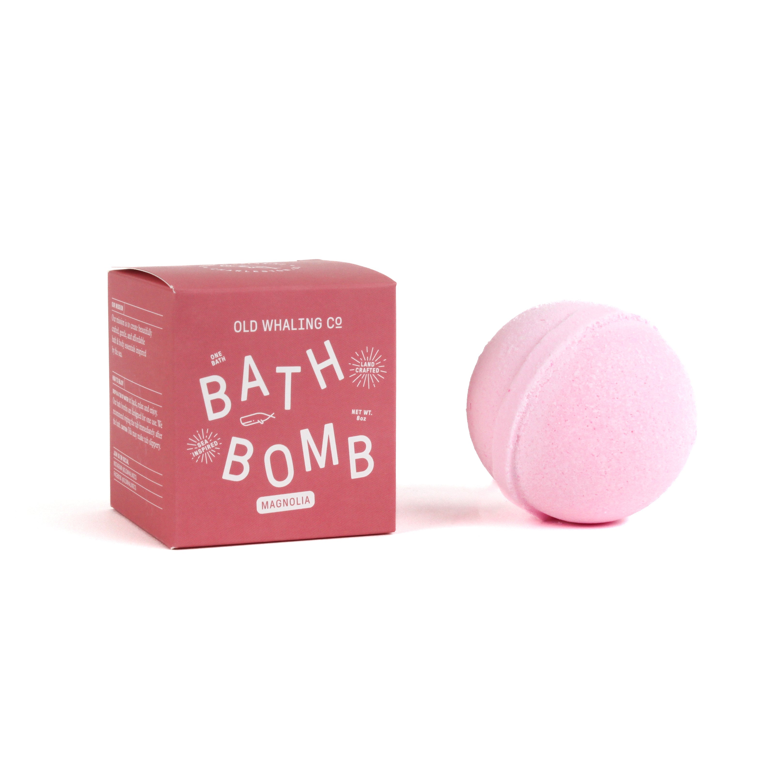 Bath Bomb - Magnolia (Light Pink)