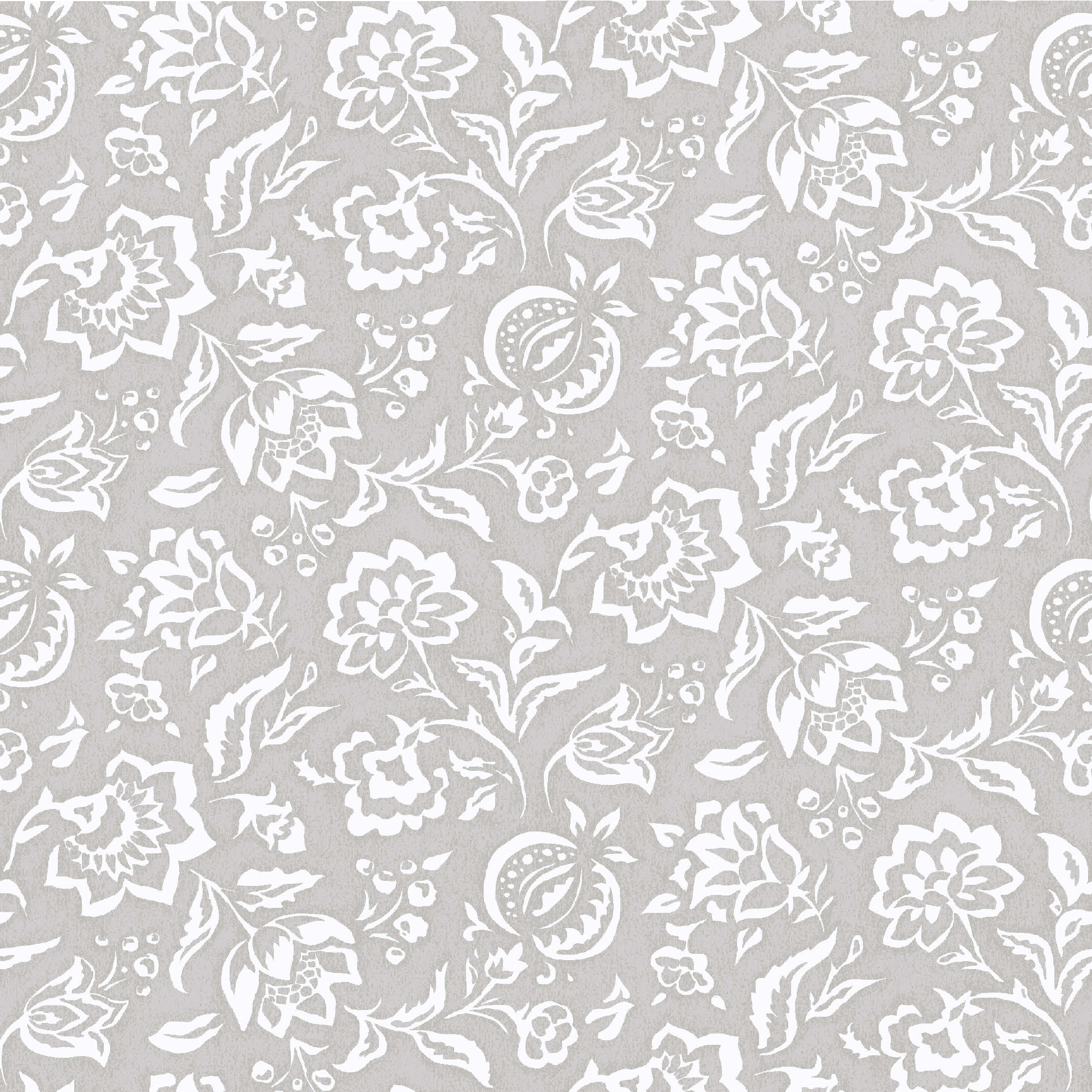 Hampton Court Large Fabric - Oyster Grey