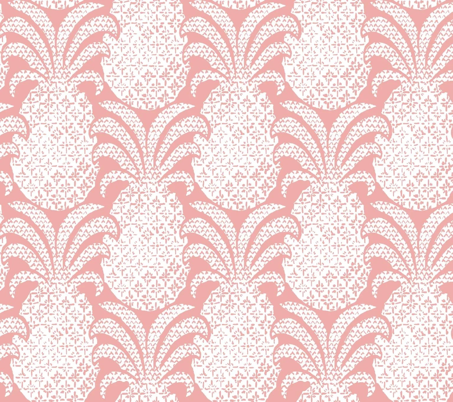 Round Hill Pink Outdoor Fabric by the Yard