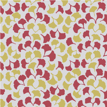 Forest Glade Fabric - Strawberry