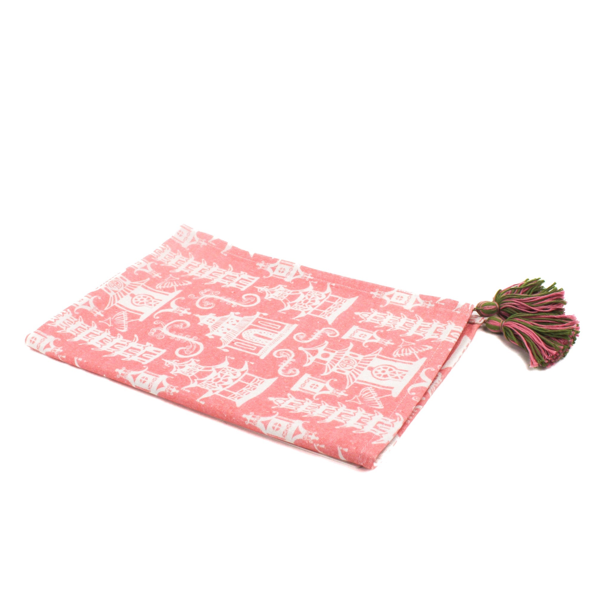 Pink Pagoda Tea Towel/Dish Towel/Guest Towel