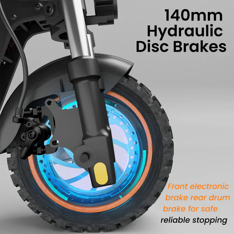 Ruitoo RT6 1000W Electric Scooter – 34 Mile Range, 31 MPH, Foldable