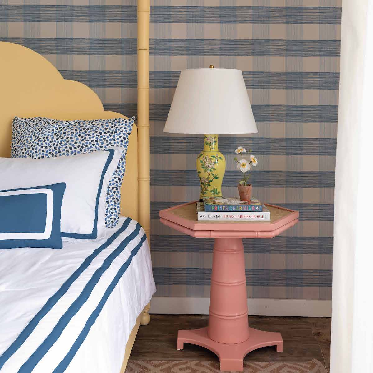 Gin Lane Unpasted Wallpaper - Swedish Blue