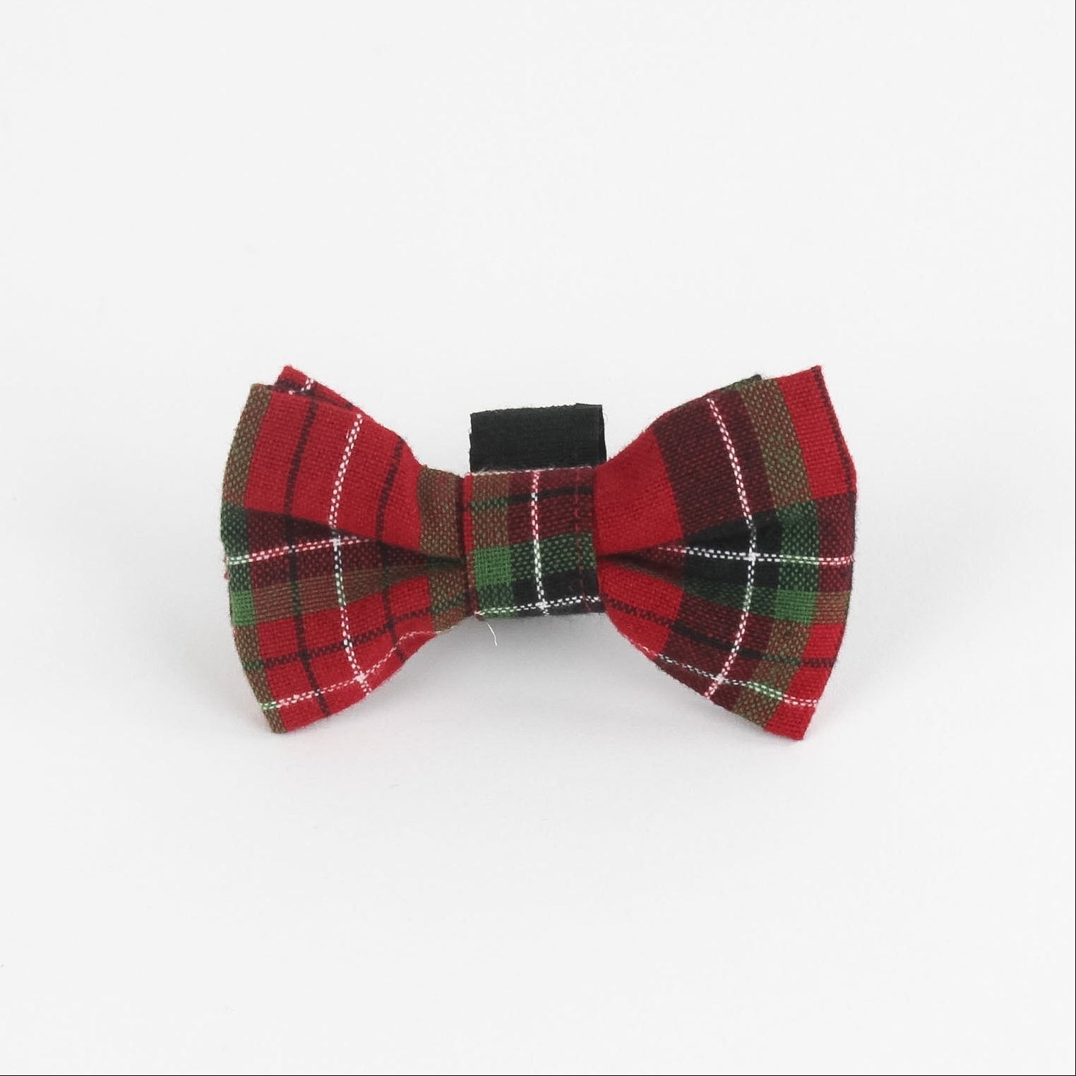 Royal Stewart Red/Green - Plaid Dog/Cat Bowties, Medium/Large