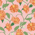 Runaway Bay Fabric - Candyfloss Pink