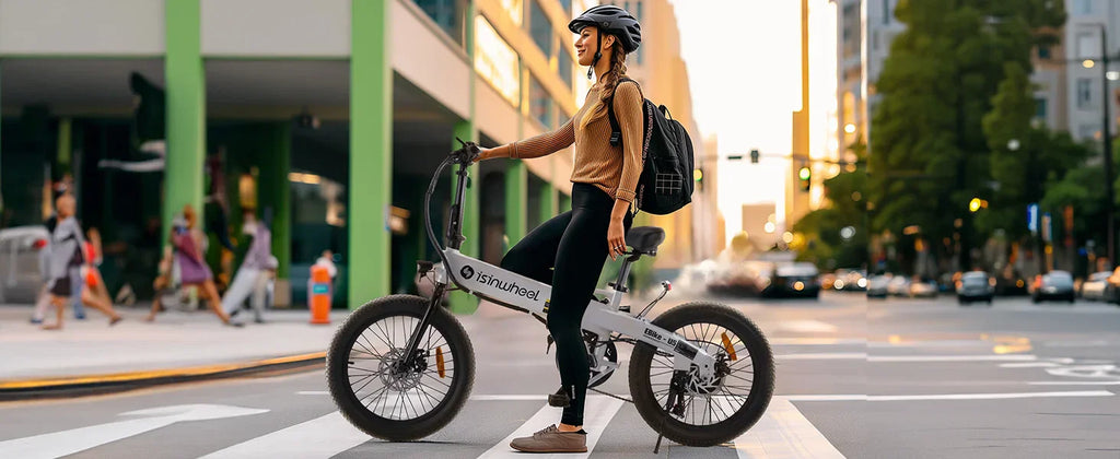 Isinwheel U5 500W Folding eBike – 20" Compact Commuter Electric Bike