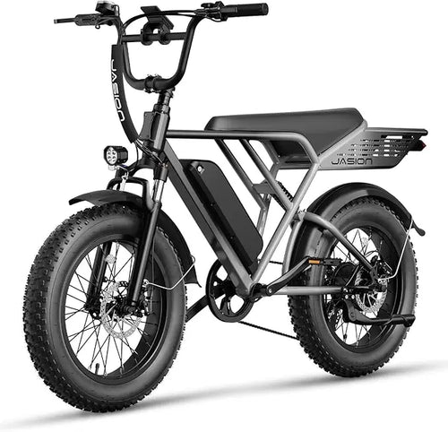 1200W Peak Electric Bike - 30MPH, Fat Tires, IPX6 Waterproof