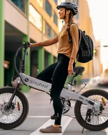 Isinwheel U5 500W Folding eBike – 20" Compact Commuter Electric Bike