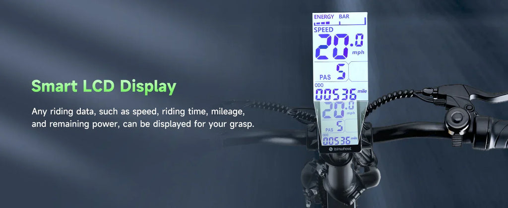 Isinwheel U5 500W Folding eBike – 20" Compact Commuter Electric Bike