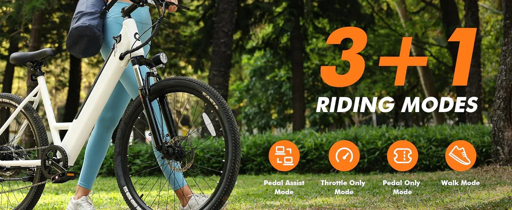 750W Electric Bike - Step-Through Frame, 36V Battery