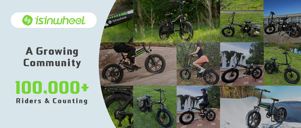 Isinwheel U5 500W Folding eBike – 20" Compact Commuter Electric Bike