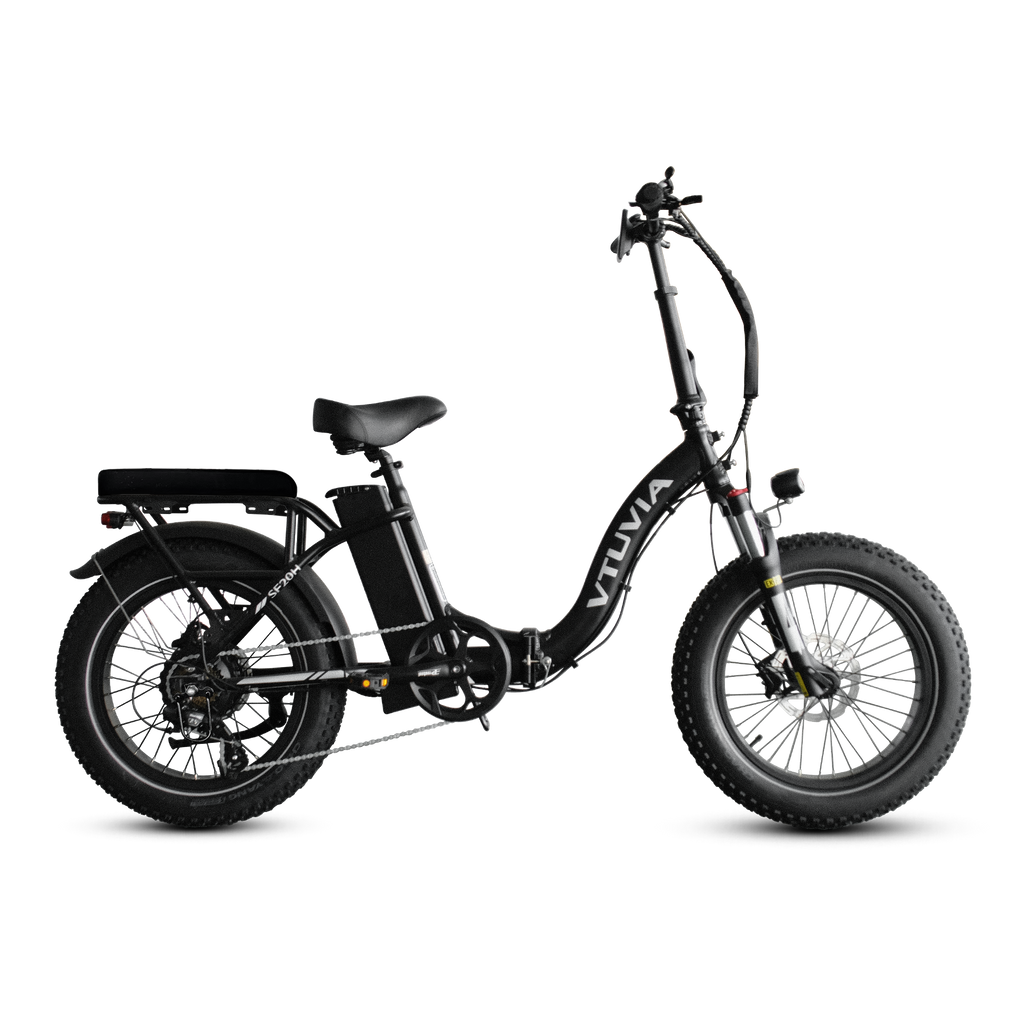 VTUVIA SF20H Folding Ebike Black